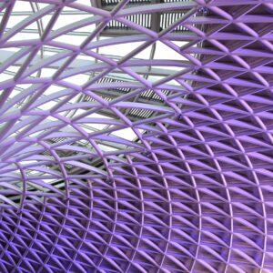 Архитектурна мрежа в лилаво