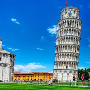Leaning Tower Pisa Italy архитектурна фотография