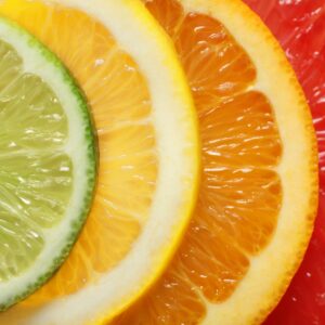 Цитрусови плодове нарязани на резени