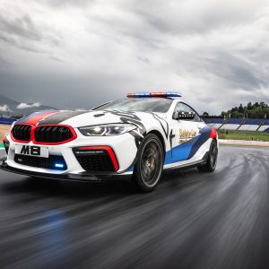 BMW M8 Safety Car на писта