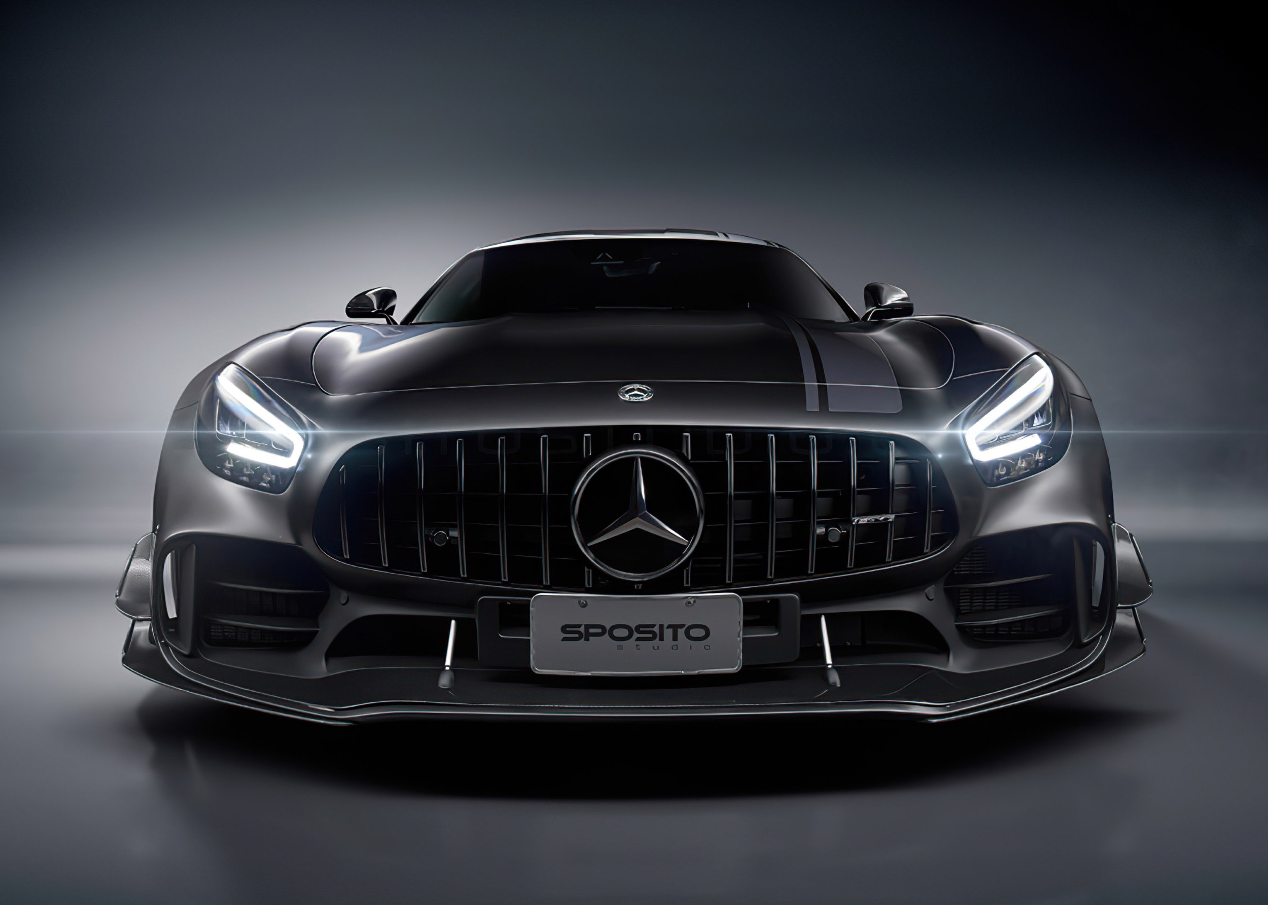 Mercedes-AMG GT фронтален кадър