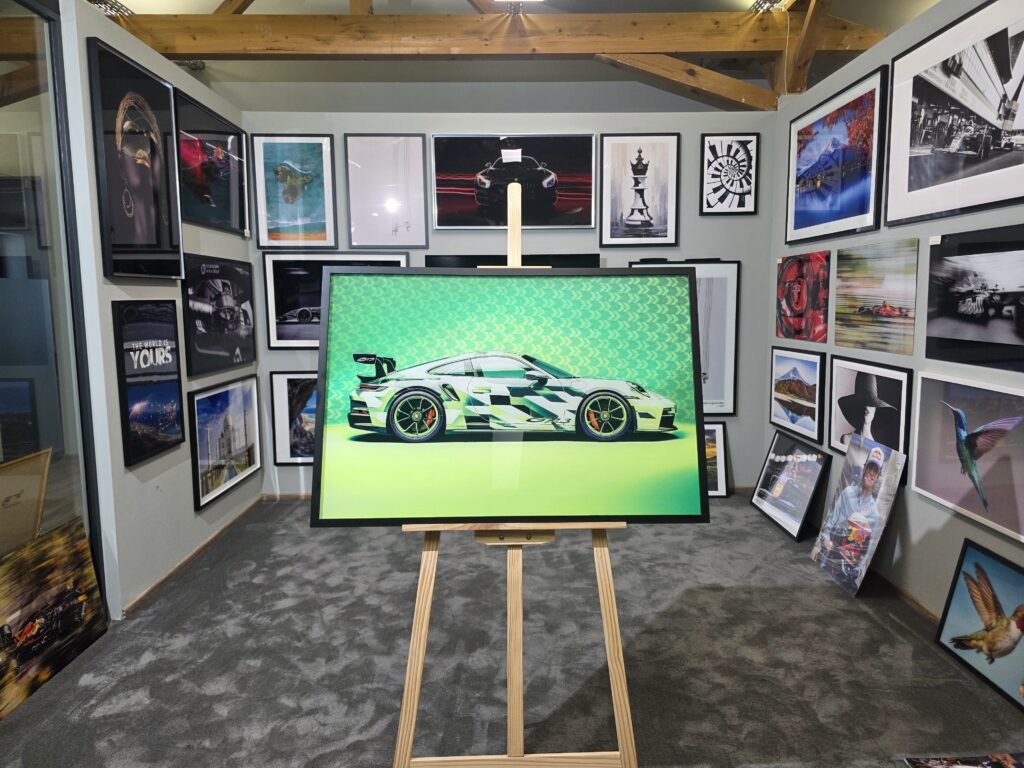 Фотография с DROPTIX 3D 3Д – , модерен арт принт за стена