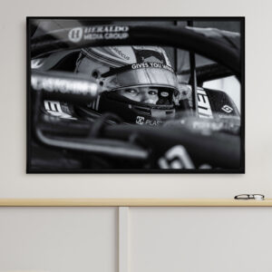 Черно-бял принт "Никола Цолов"