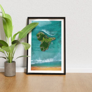 Принт на хартия "Островът на любовта"